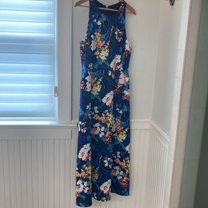Banana Republic long flowered summer dress